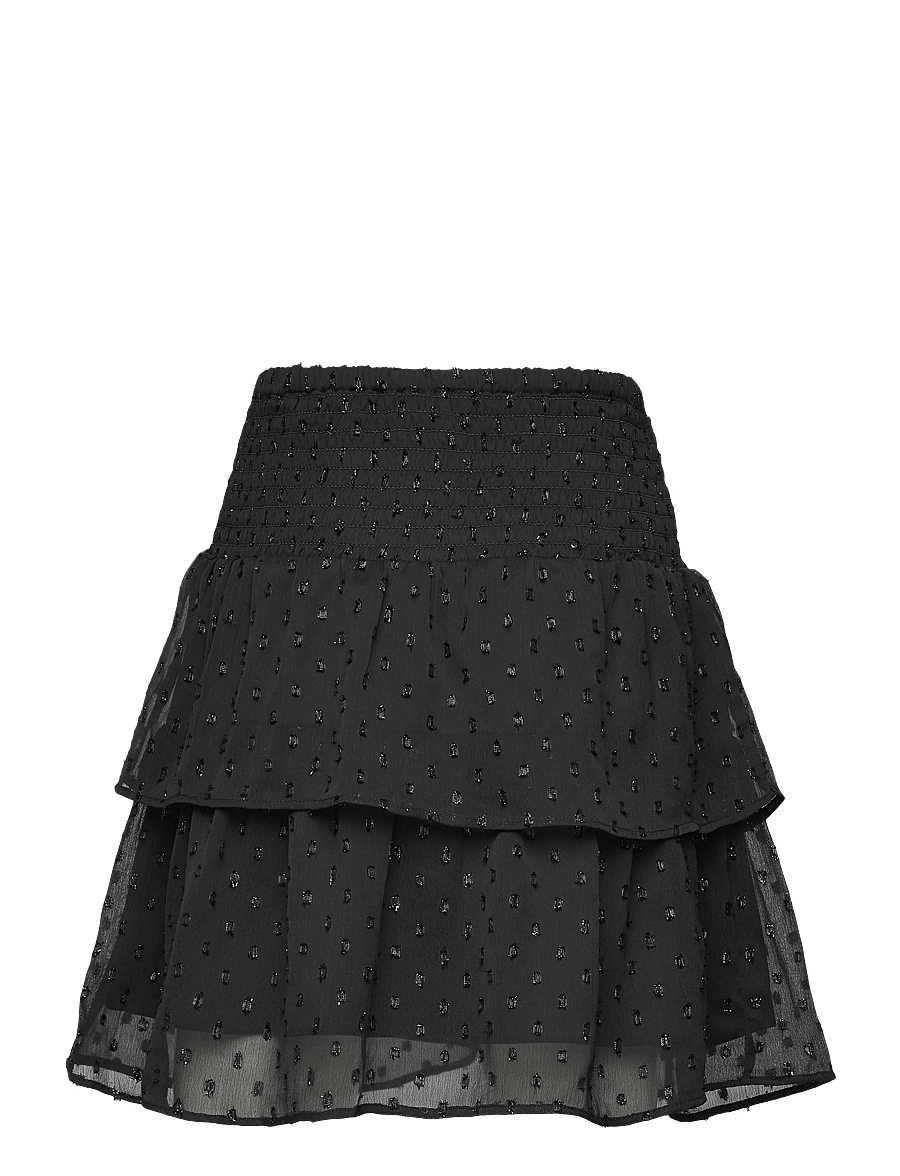 Vero Moda Girl - VMEMMA GLITTER SHORT SKIRT WVN GIRL - black - 2
