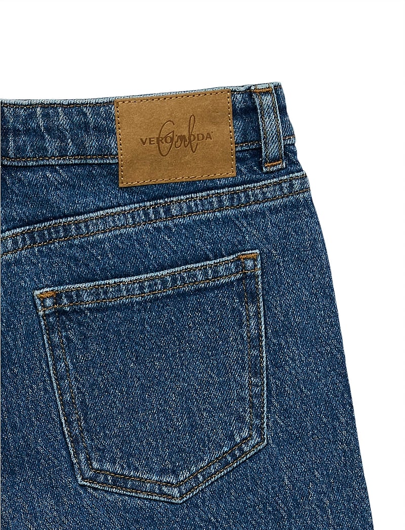 Vero Moda Girl - VMTESS LONG DNM SHORTS MIX GIRL - jeansshorts - medium blue denim - 1