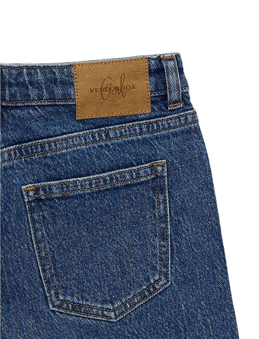 Vero Moda Girl - VMTESS LONG DNM SHORTS MIX GIRL - short en jeans - medium blue denim - 2