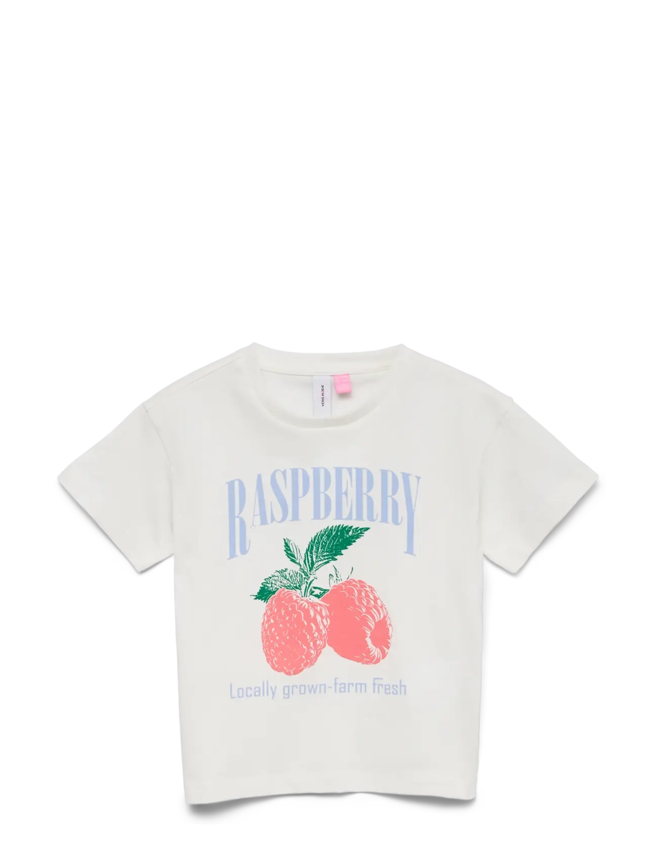 Vero Moda Girl VMLINDA CATY SS TOP BOX GIRL - 4 for 3 - SNOW WHITE / cream