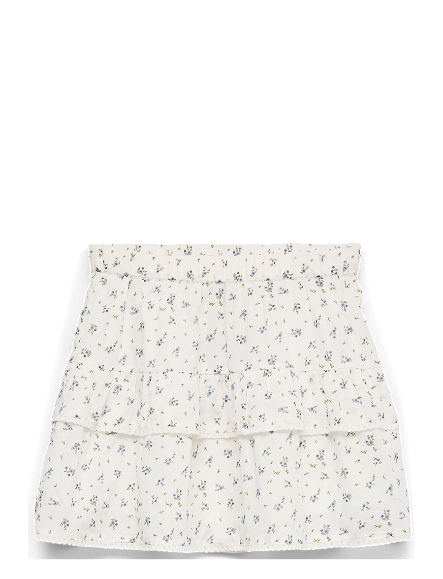Vero Moda Girl - VMTRINE SHORT SKIRT WVN GIRL - jupes courtes - snow white - 1