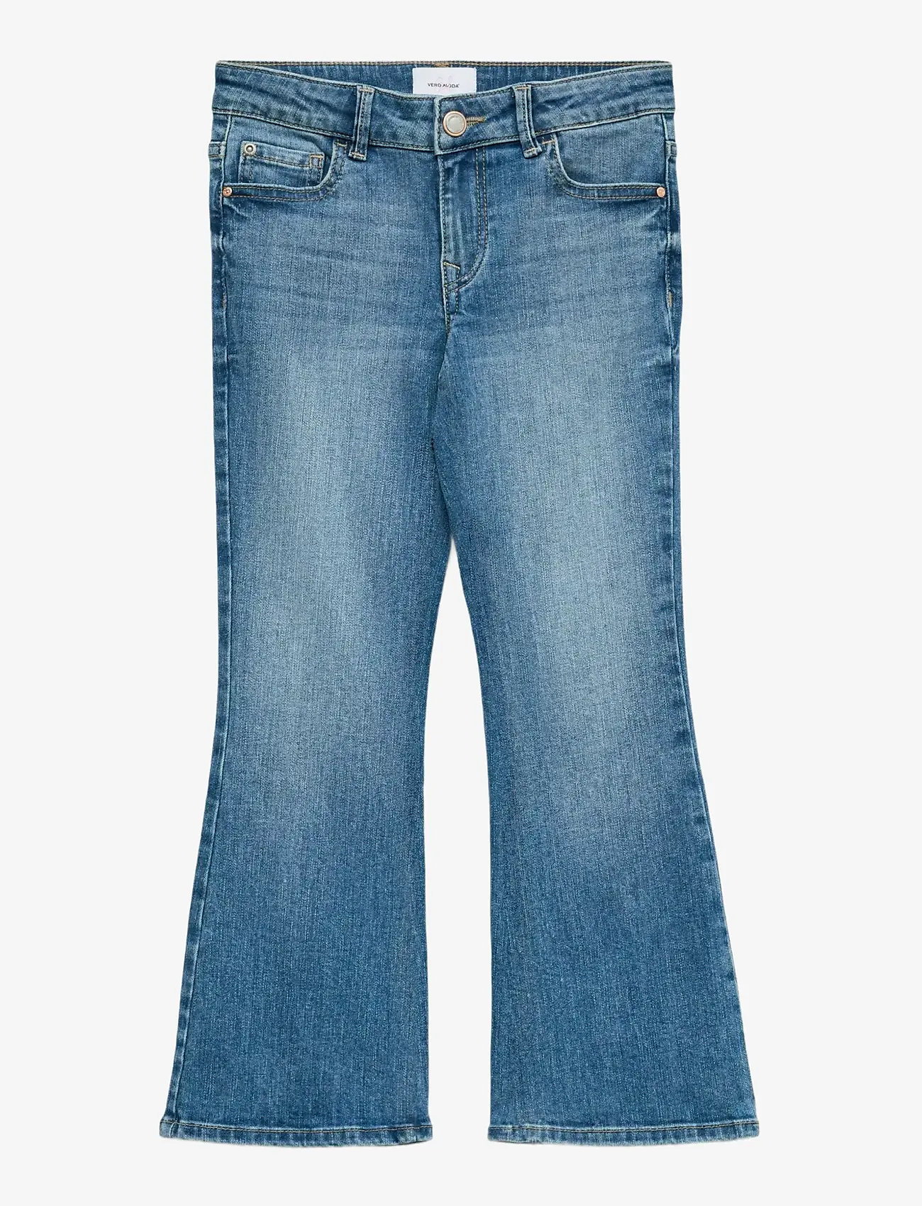 Vero Moda Girl - VMFLASH MR FLARED POCKET J RA3042 GIRL - bootcut jeans - medium blue denim - 0