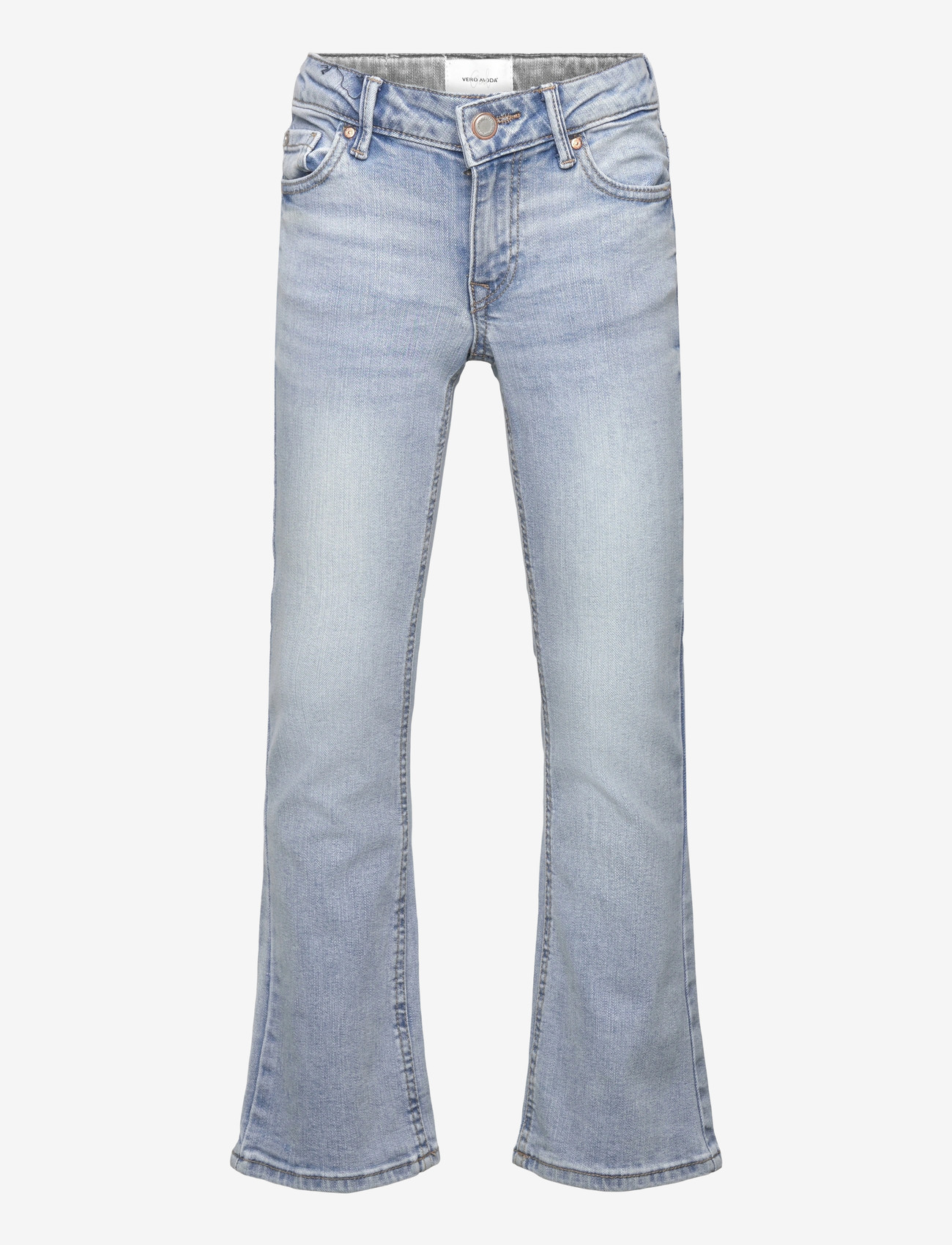 Vero Moda Girl - VMFLASH MR FLARED POCKET J RA3043 GIRL - tapered jeans - light blue denim - 0