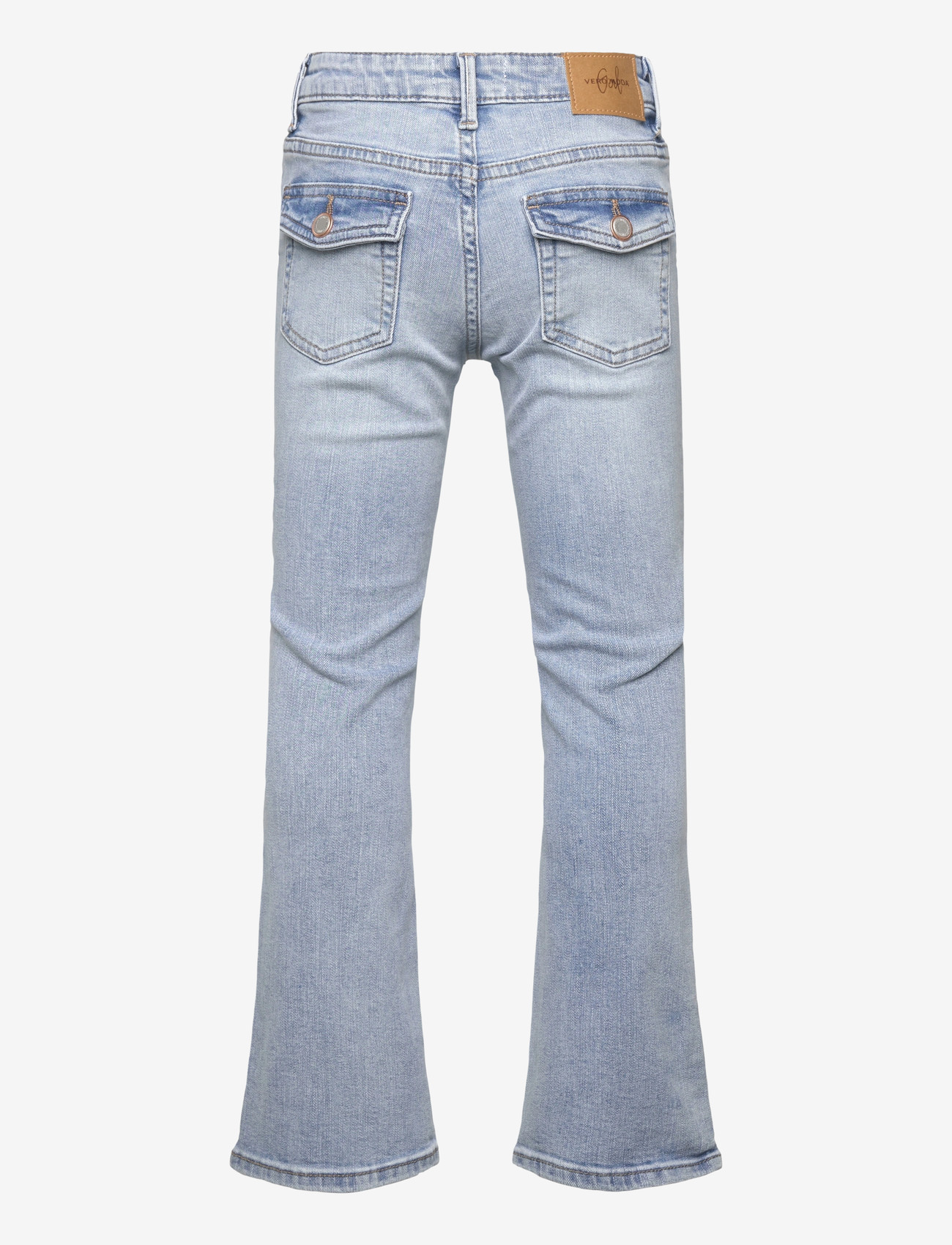 Vero Moda Girl - VMFLASH MR FLARED POCKET J RA3043 GIRL - tapered jeans - light blue denim - 1