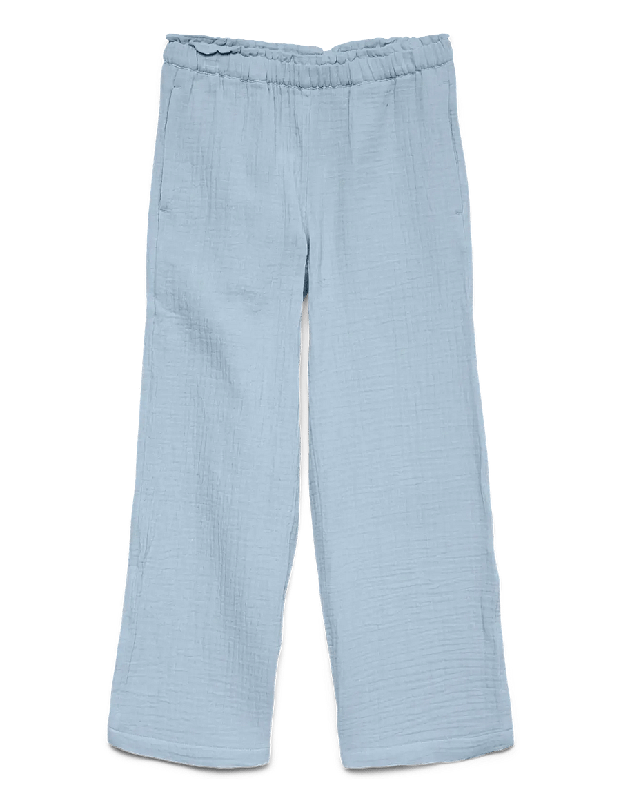 Vero Moda Girl - VMNATALI HW PANT WVN GA GIRL - kelnės - cashmere blue - 1