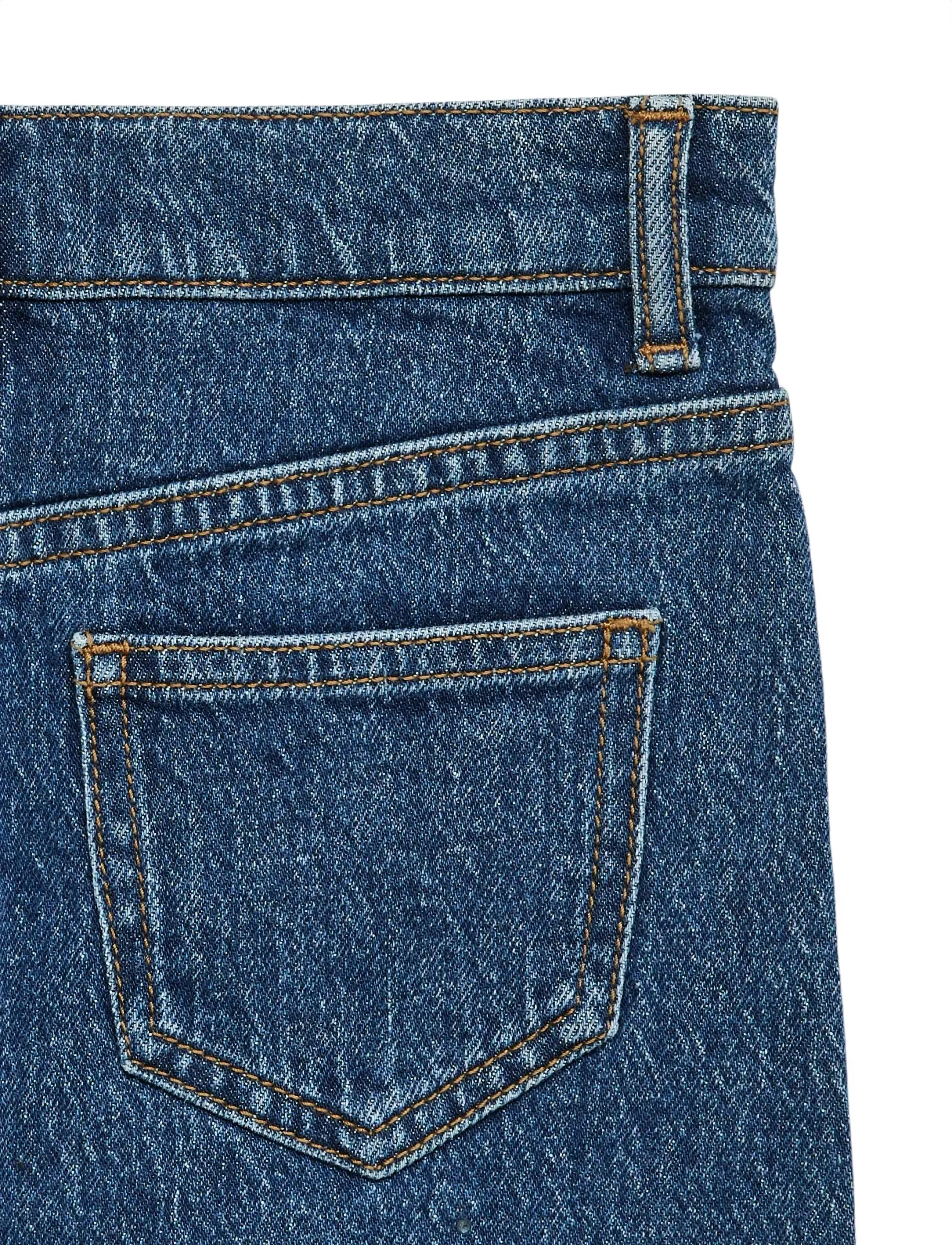 Vero Moda Girl - VMTESSA BLING SHORT DNM SKIRT MIX GIRL - jupes courtes - medium blue denim - 5