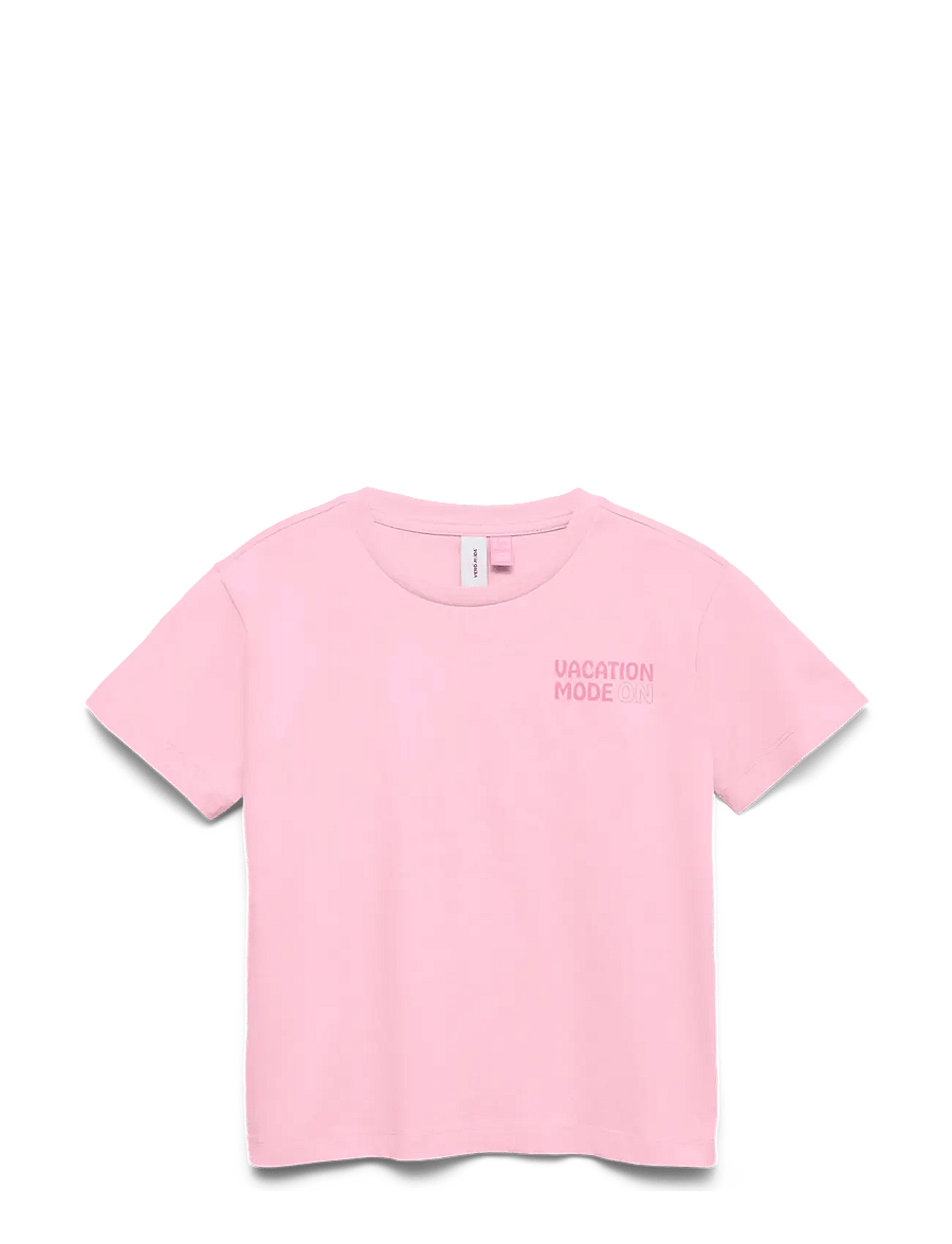 Vero Moda Girl - VMMARIANE CATY SS TOP BOX JRS GIRL - kurzärmelige - pink-a-boo - 1