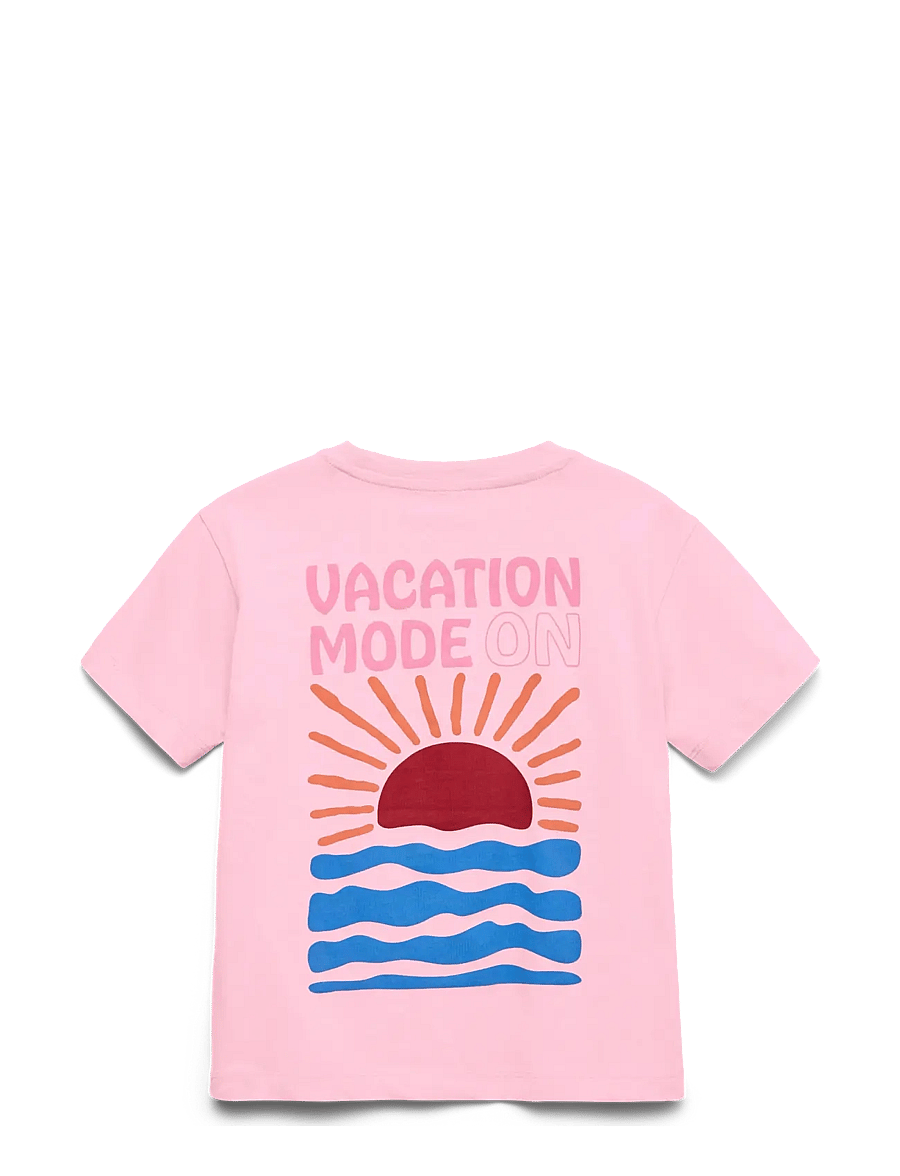 Vero Moda Girl - VMMARIANE CATY SS TOP BOX JRS GIRL - kurzärmelige - pink-a-boo - 2