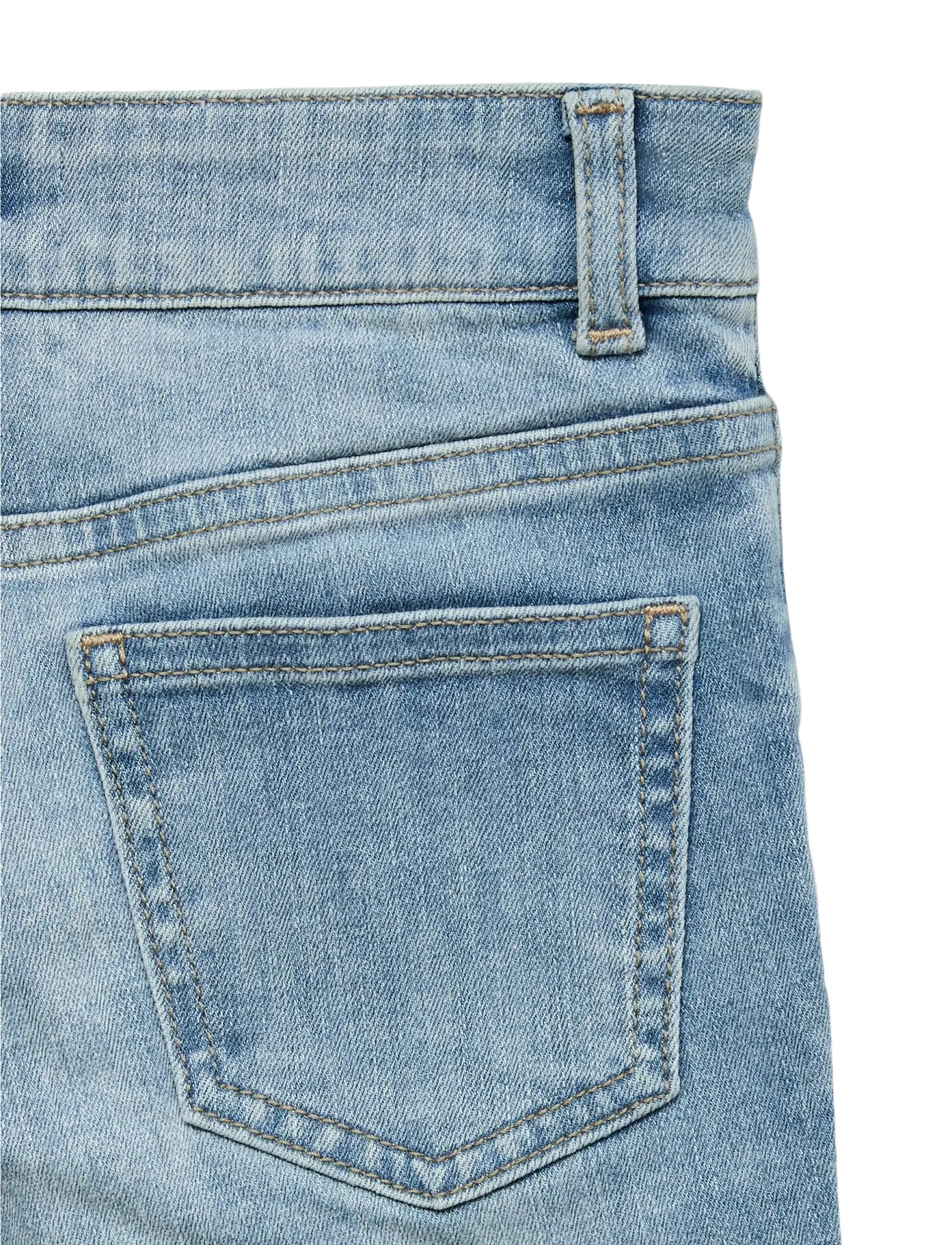 Vero Moda Girl - VMFLASH MR FLARED FRONT POCKET J GIRL - alt laienevad teksad - light blue denim - 5