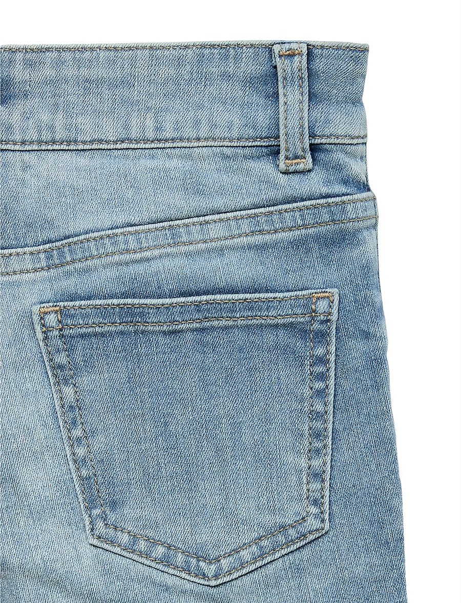 Vero Moda Girl - VMFLASH MR FLARED FRONT POCKET J GIRL - alt laienevad teksad - light blue denim - 5