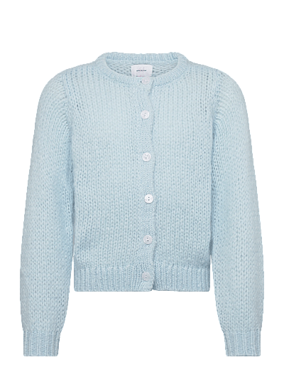 Vero Moda Girl VMWILO LS O-NECK CARDIGAN EXP GIRL - Strickmode - NANTUCKET BREEZE / blue