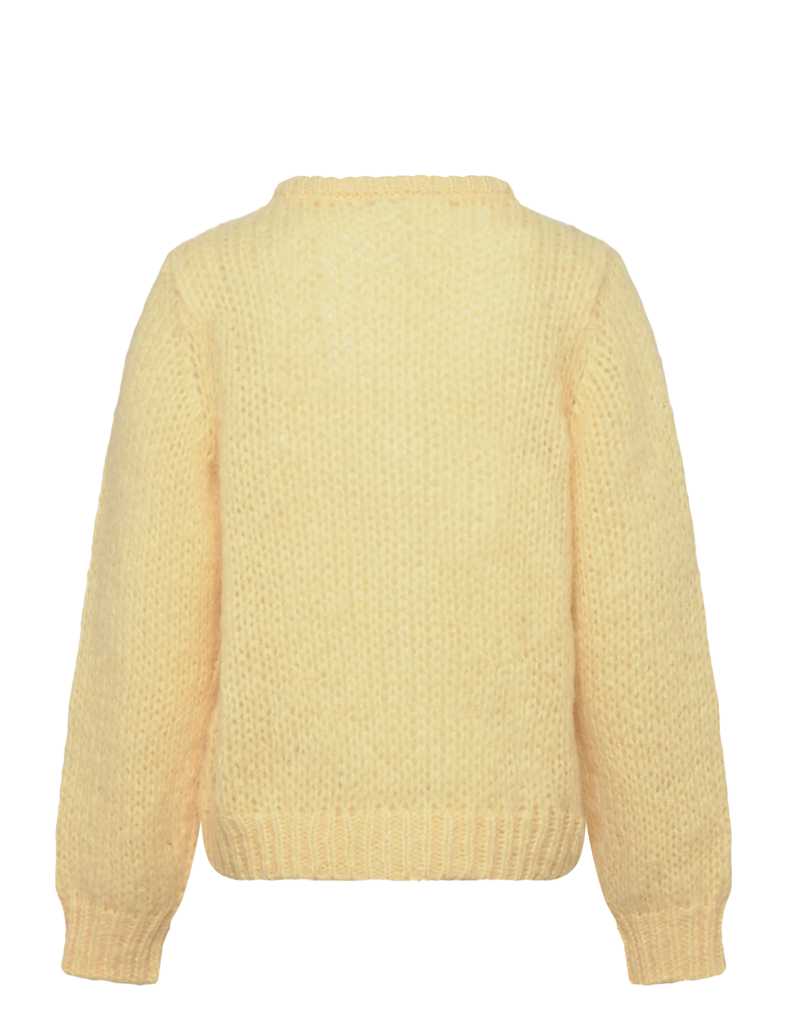 Vero Moda Girl - VMWILO LS O-NECK CARDIGAN EXP GIRL - cardigans - pale banana - 2