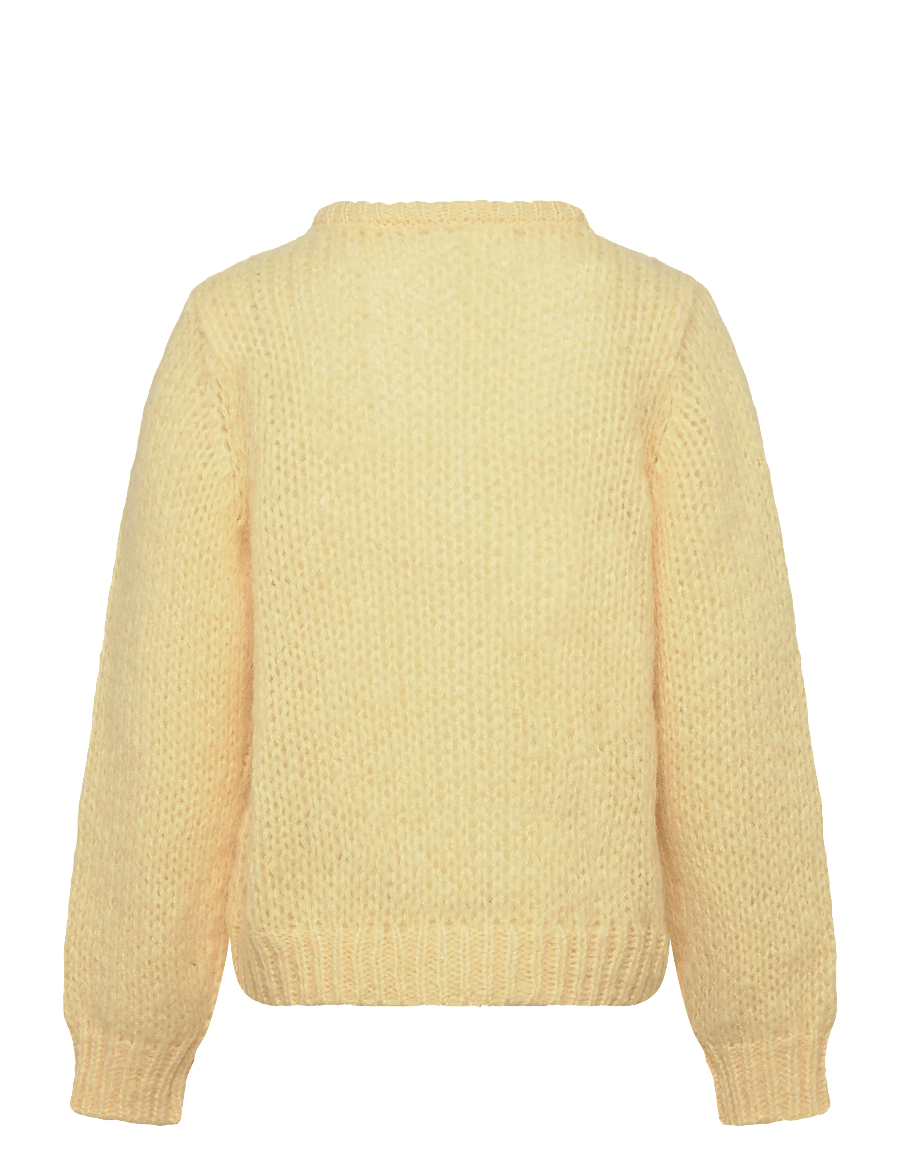 Vero Moda Girl - VMWILO LS O-NECK CARDIGAN EXP GIRL - cardigans - pale banana - 2