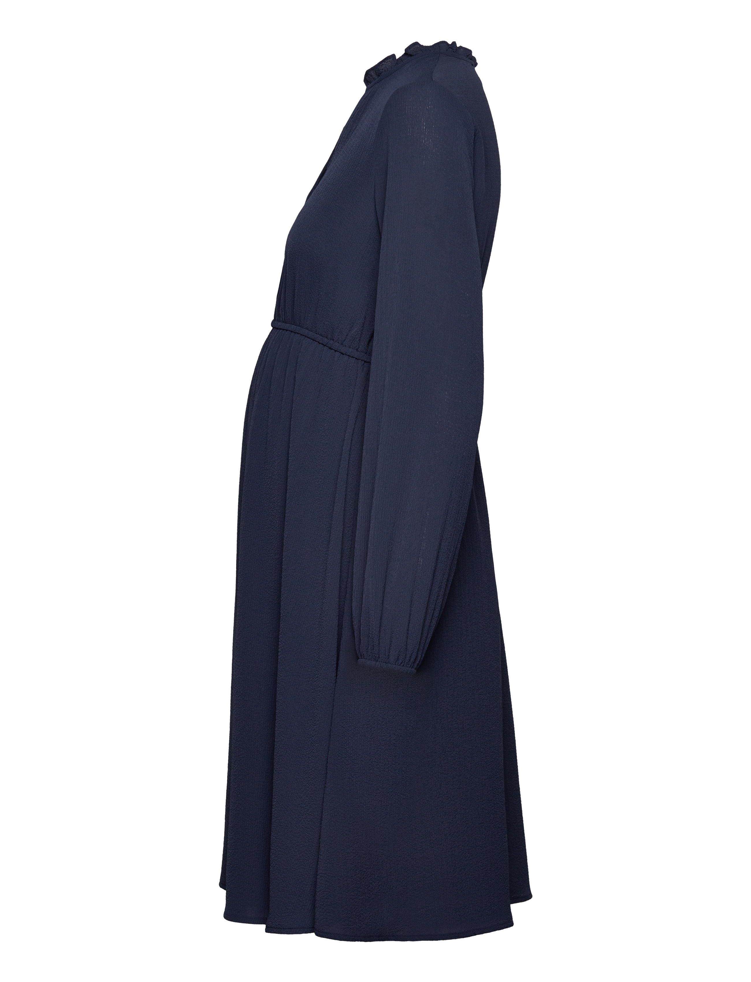 Vero Moda Maternity - VMMAYA V-NECK LS DRESS GA - navy blazer - 2