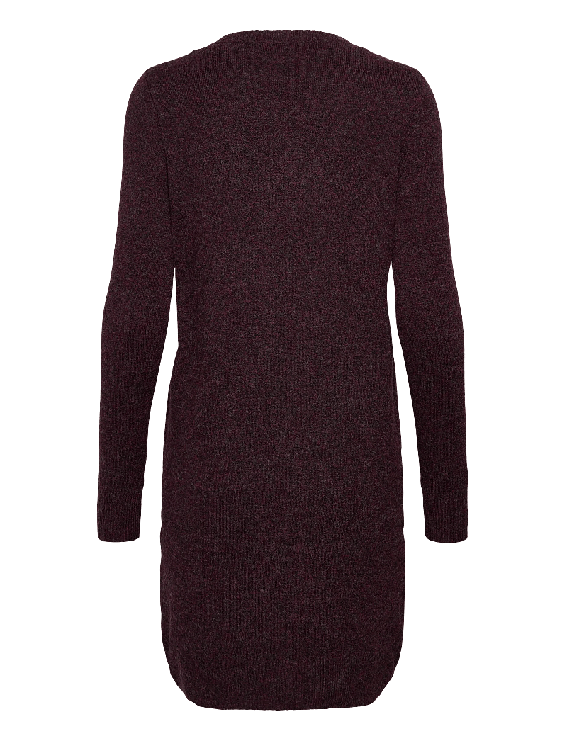 Vero Moda Maternity - VMMDOFFY LS O-NECK DRESS GA NOOS - kootud kleidid - winetasting - 1
