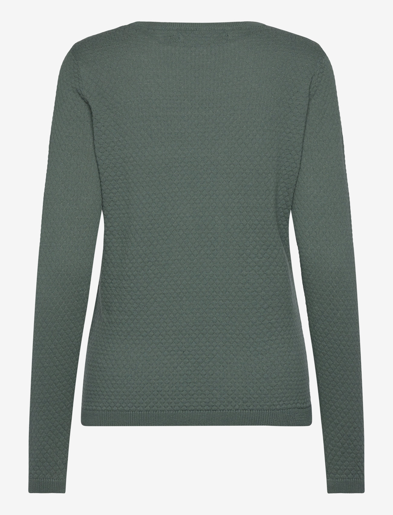 Vero Moda Maternity - VMMCARE STRUCTURE LS O-NECK BLOU NOOS - pullover - balsam green - 2