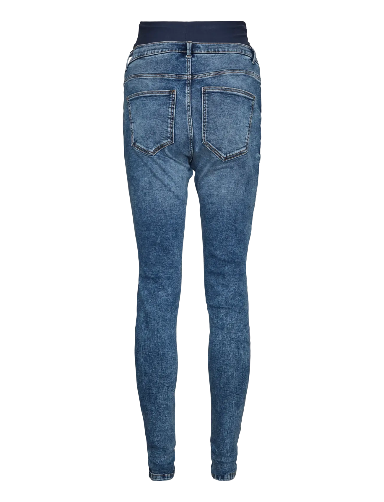 Vero Moda Maternity - VMMSOPHIA SKIN FOLD UP JNS VI3162 GA - teksad - medium blue denim - 2