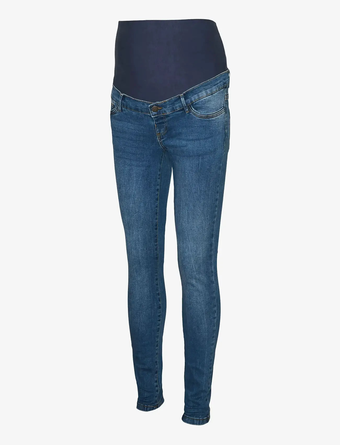 Vero Moda Maternity - VMMTANYA S PIPING JEANS VI349 GA NOOS - püksid - medium blue denim - 1
