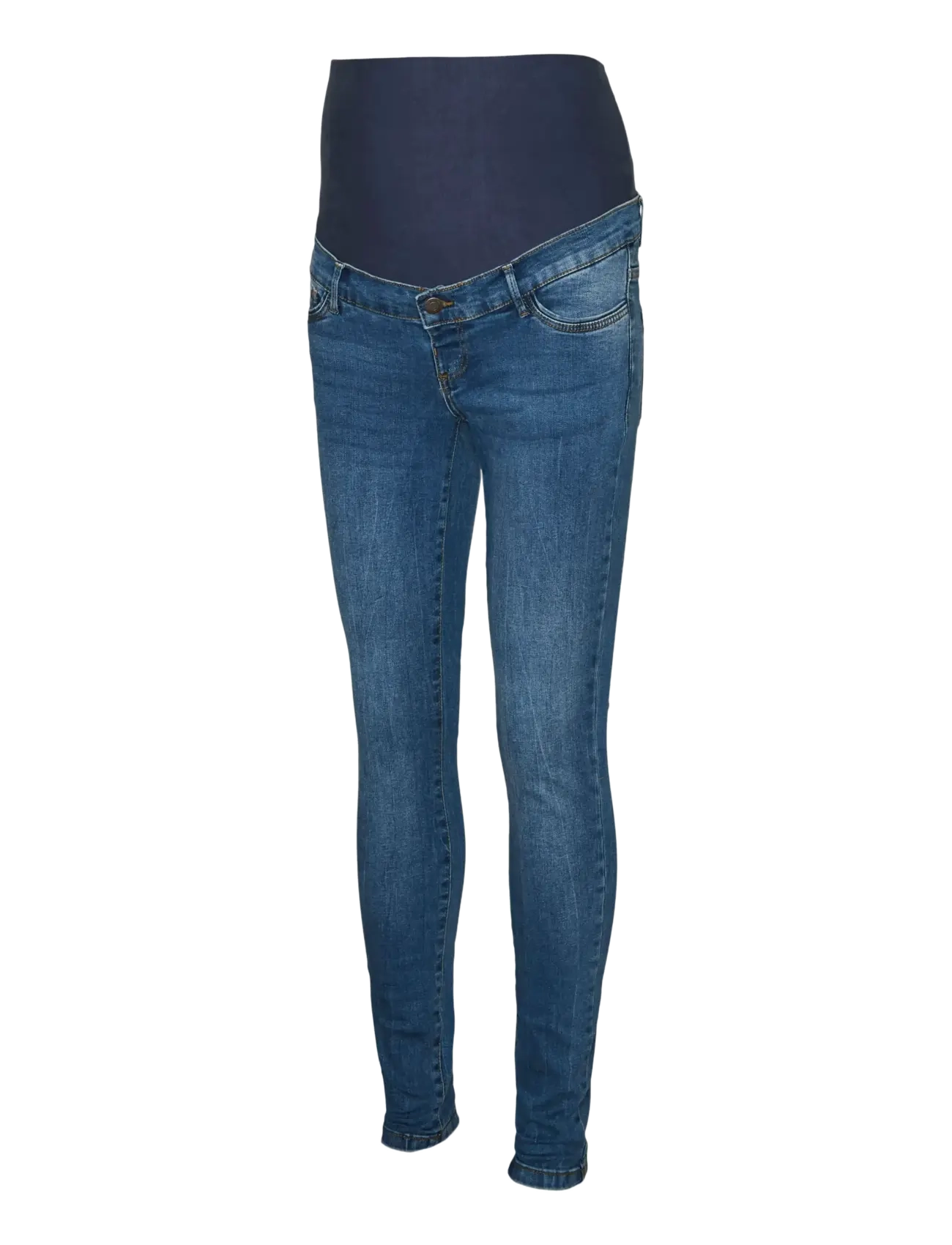 Vero Moda Maternity VMMTANYA S PIPING JEANS VI349 GA NOOS - Teksad - MEDIUM BLUE DENIM / blue