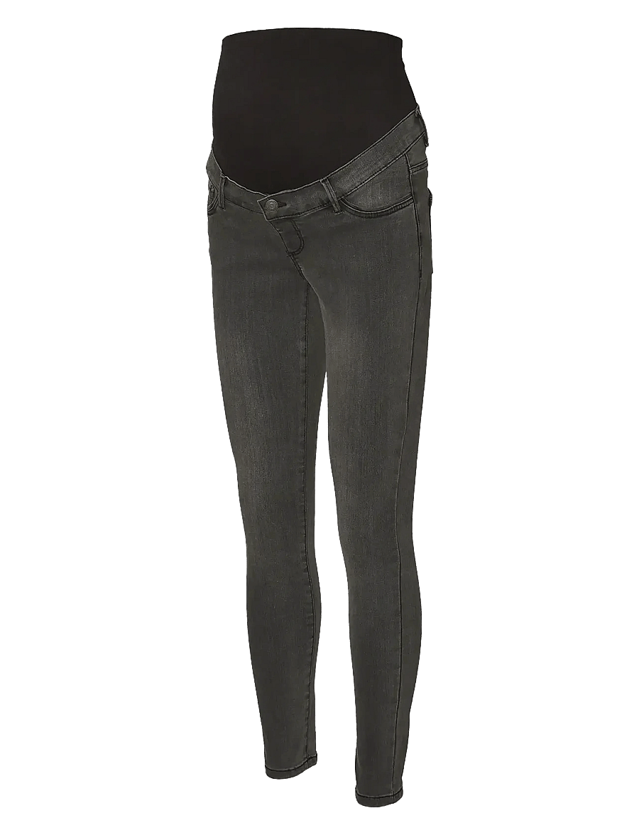 Vero Moda Maternity - VMMTANYA MR S PIPING JEANS VI207 GA NOOS - bas - dark grey denim - 1
