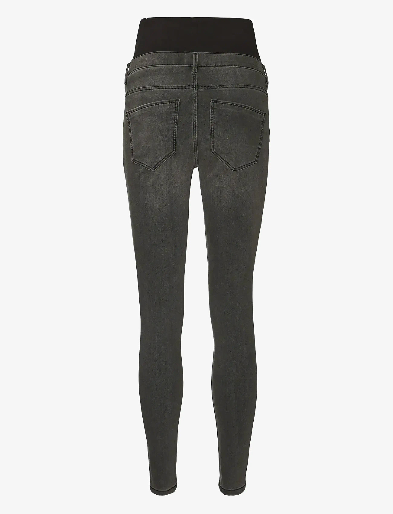 Vero Moda Maternity - VMMTANYA MR S PIPING JEANS VI207 GA NOOS - hosen - dark grey denim - 2