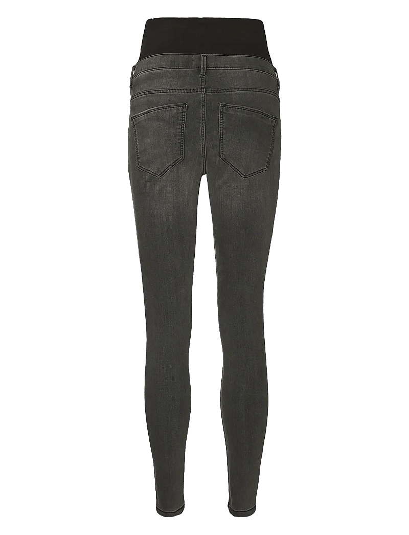 Vero Moda Maternity - VMMTANYA MR S PIPING JEANS VI207 GA NOOS - hosen - dark grey denim - 2