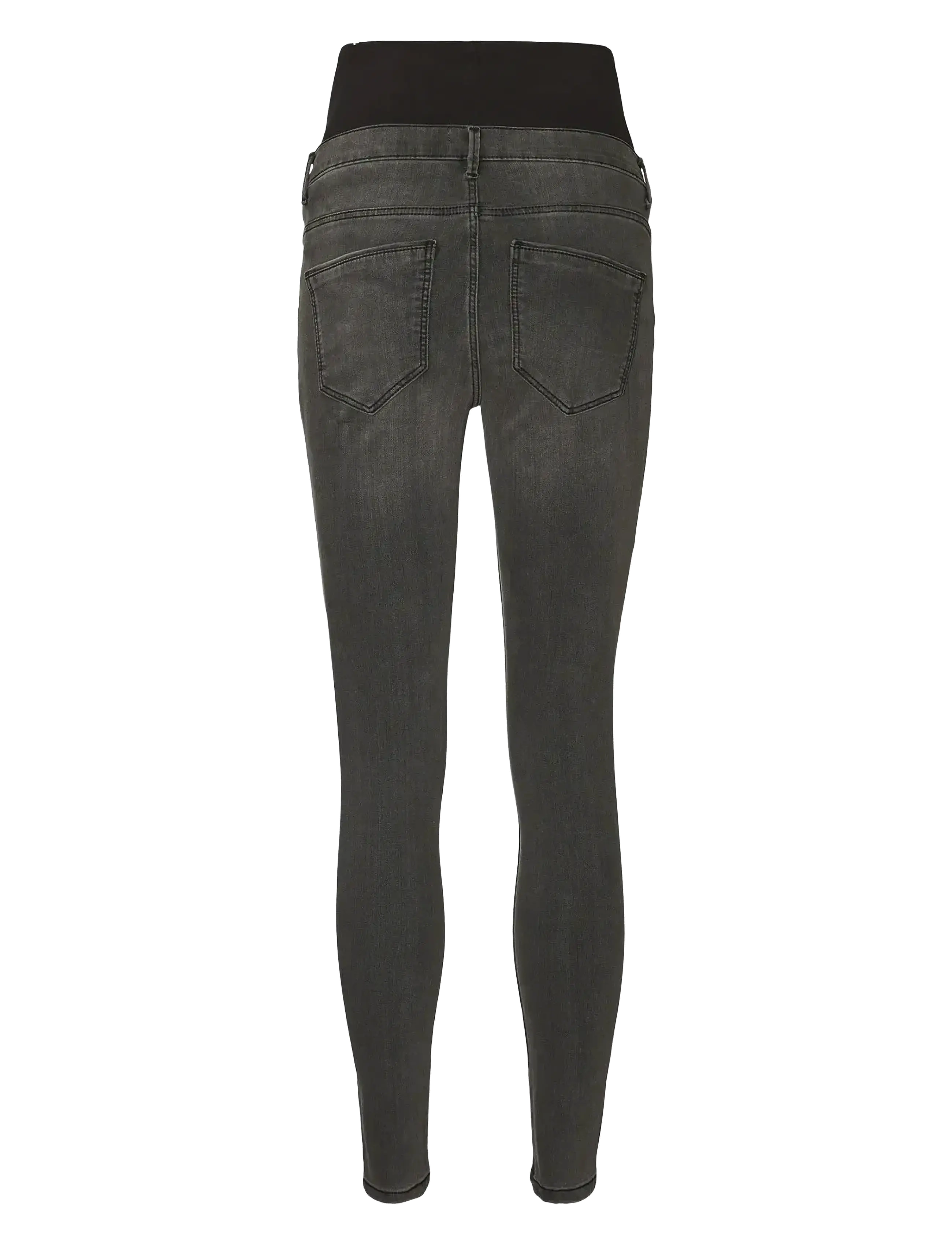 Vero Moda Maternity - VMMTANYA MR S PIPING JEANS VI207 GA NOOS - bas - dark grey denim - 2