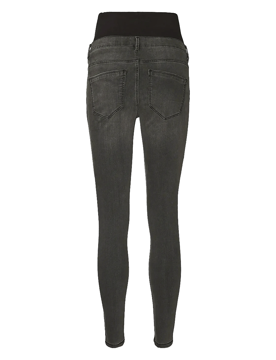 Vero Moda Maternity - VMMTANYA MR S PIPING JEANS VI207 GA NOOS - bas - dark grey denim - 2
