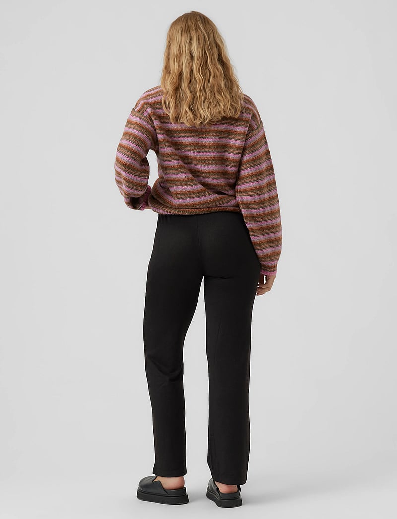 Vero Moda Maternity - VMMELLA WIDE FLARED PANT JRS NOOS - black - 2