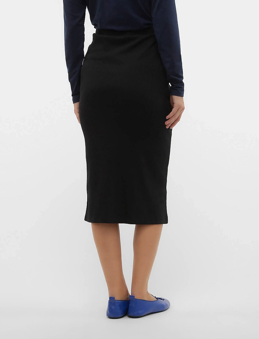 Vero Moda Maternity - VMMLAVENDER HW PENCIL SKIRT VMA NOOS - bas - black - 3