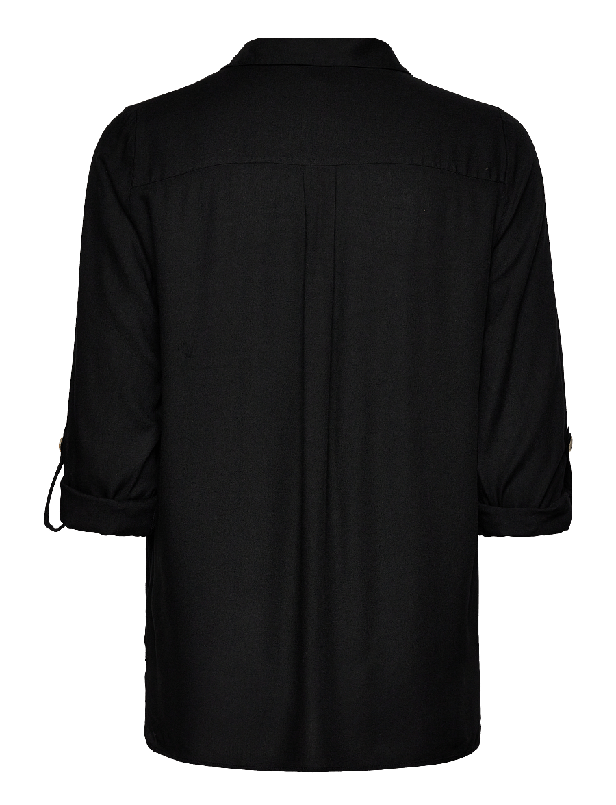 Vero Moda Maternity - VMMBUMPY L/S SHIRT NEW NOOS - langärmlige hemden - black - 2