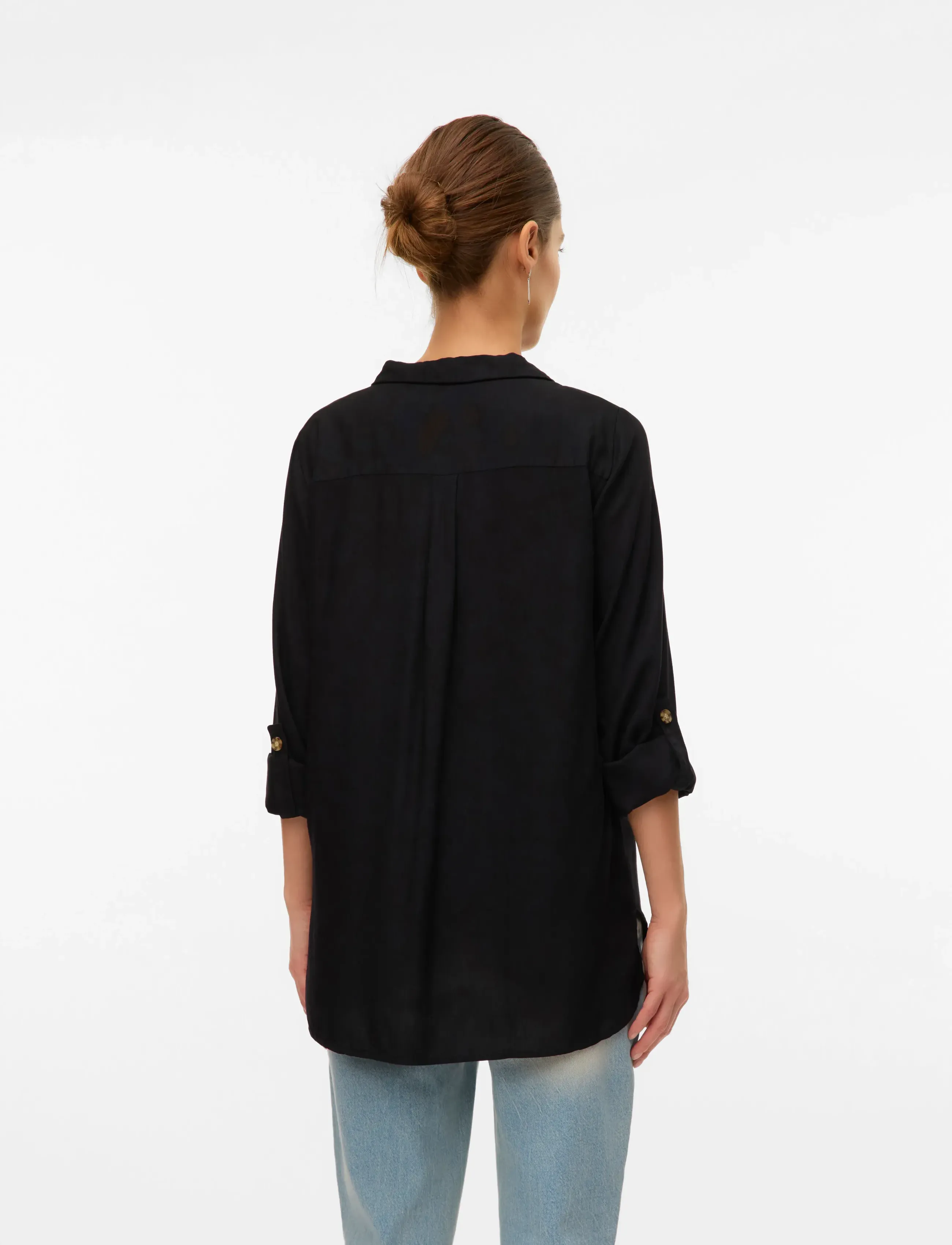 Vero Moda Maternity - VMMBUMPY L/S SHIRT NEW NOOS - langärmlige hemden - black - 5