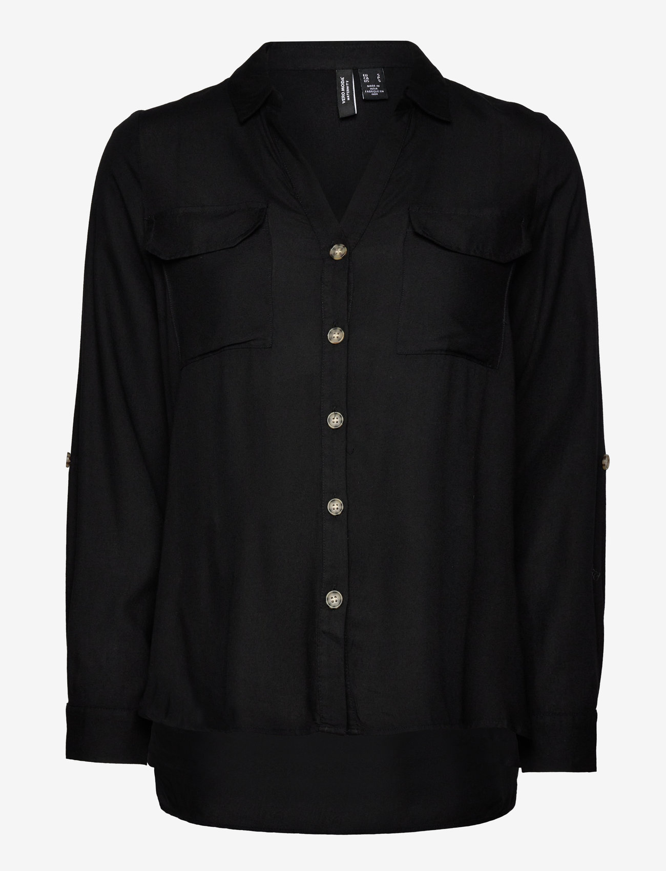 Vero Moda Maternity - VMMBUMPY L/S SHIRT NEW NOOS - pikkade varrukatega särgid - black - 3