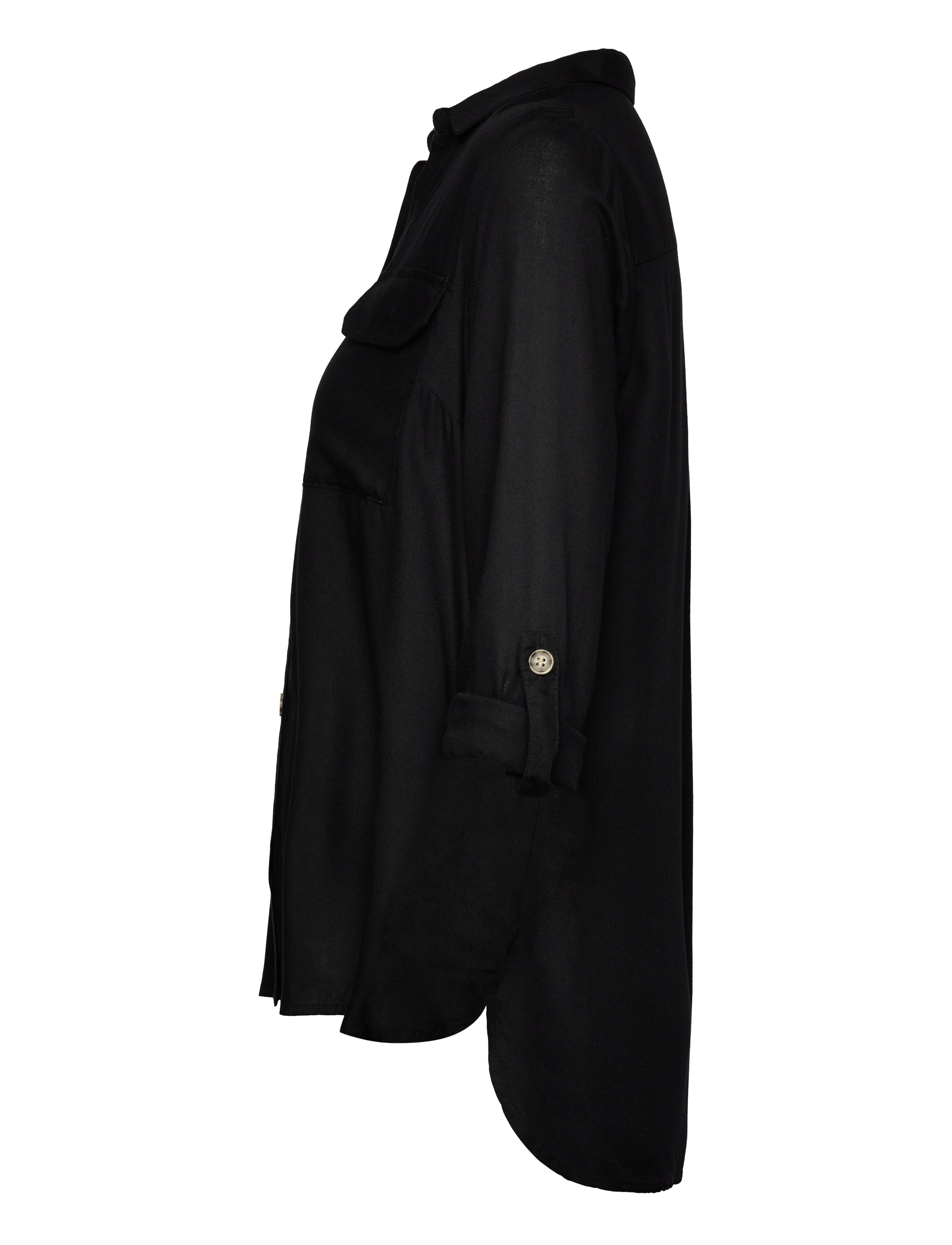 Vero Moda Maternity - VMMBUMPY L/S SHIRT NEW NOOS - langärmlige hemden - black - 4