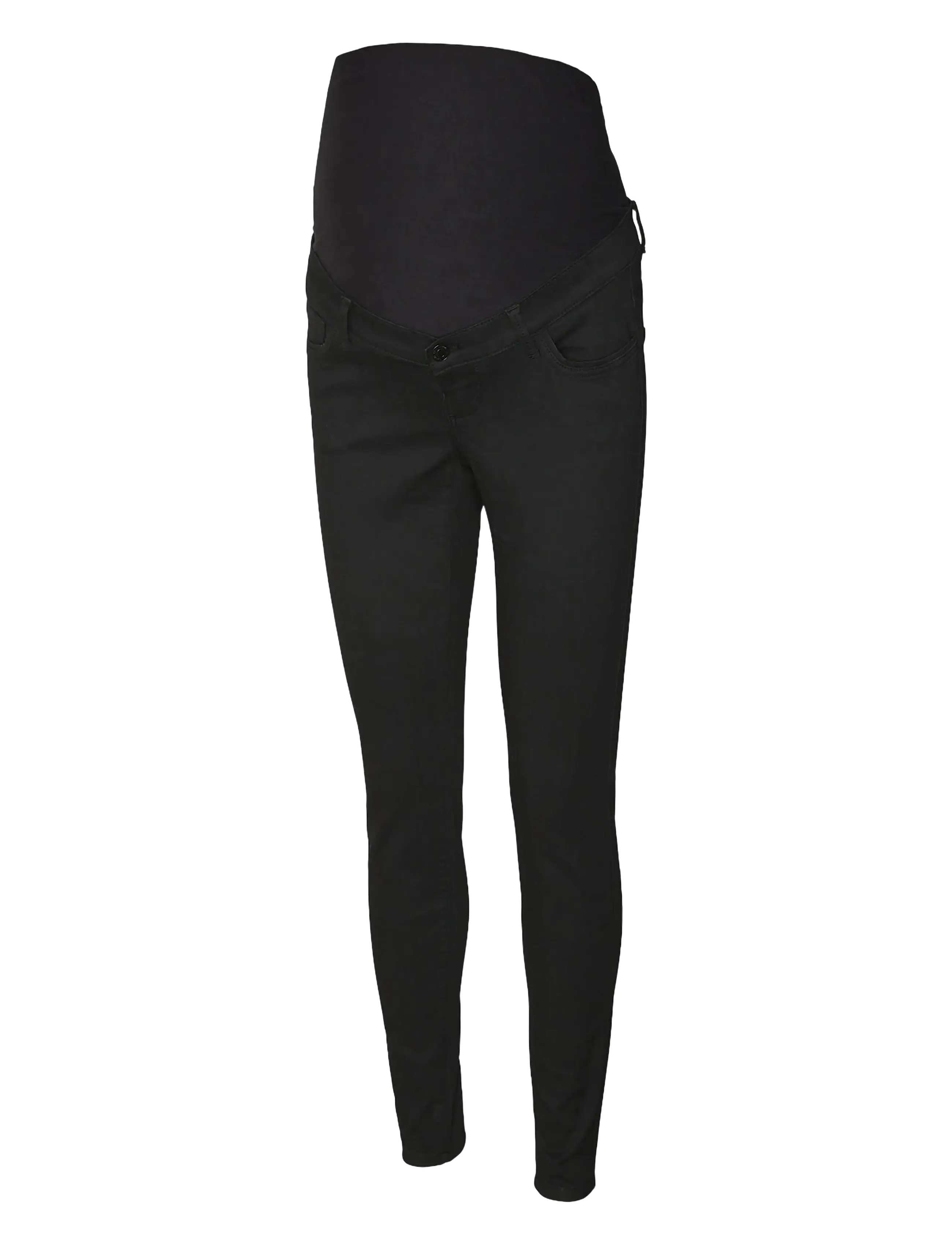 Vero Moda Maternity - VMMTANYA S PIPING JEANS VI120 NOOS - black - 1