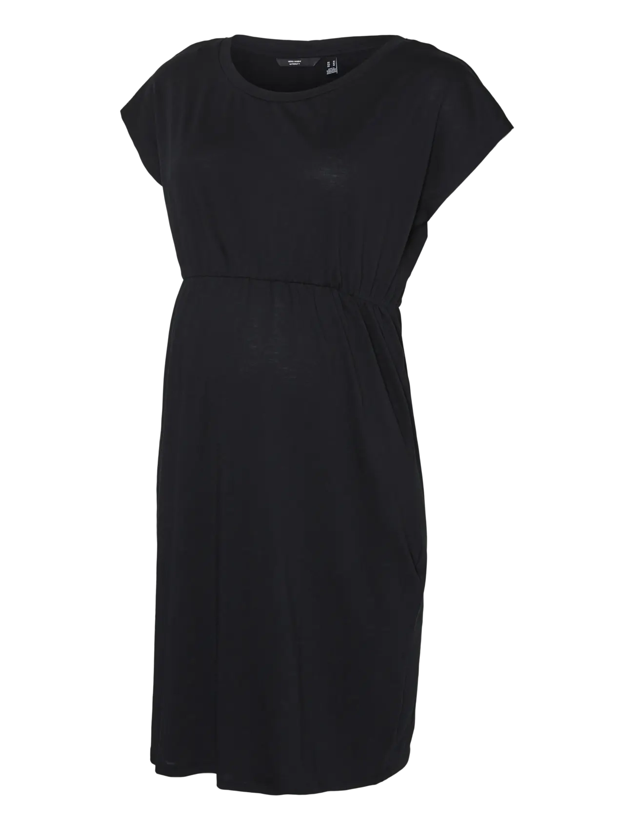 Vero Moda Maternity - VMMLUNA SS SHORT DRESS 2-PACK - t-shirt dresses - black - 2