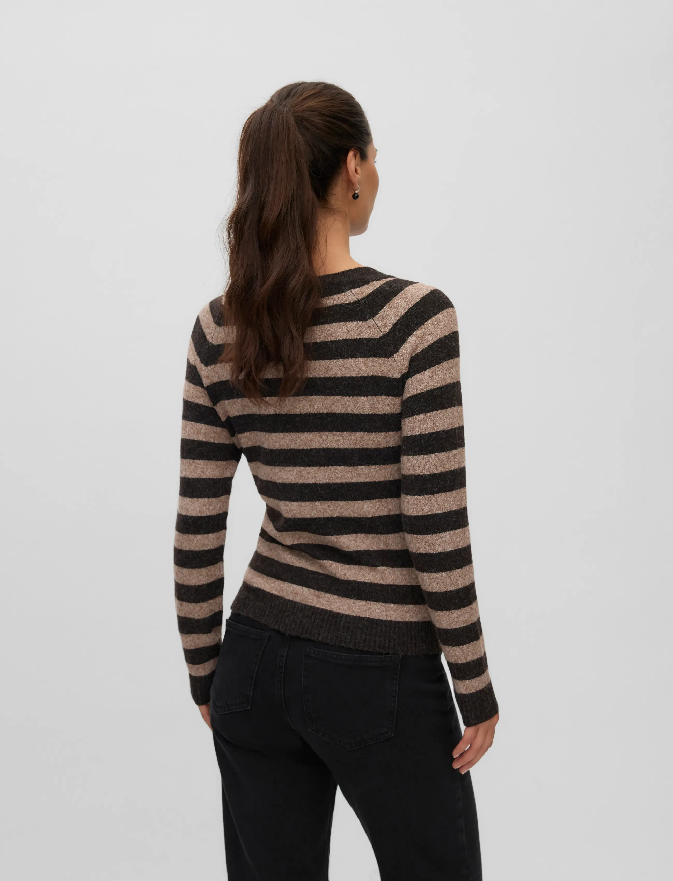 Vero Moda Maternity - VMMDOFFY LS O-NECK BLOUSE GA - oberteile - chocolate torte - 3