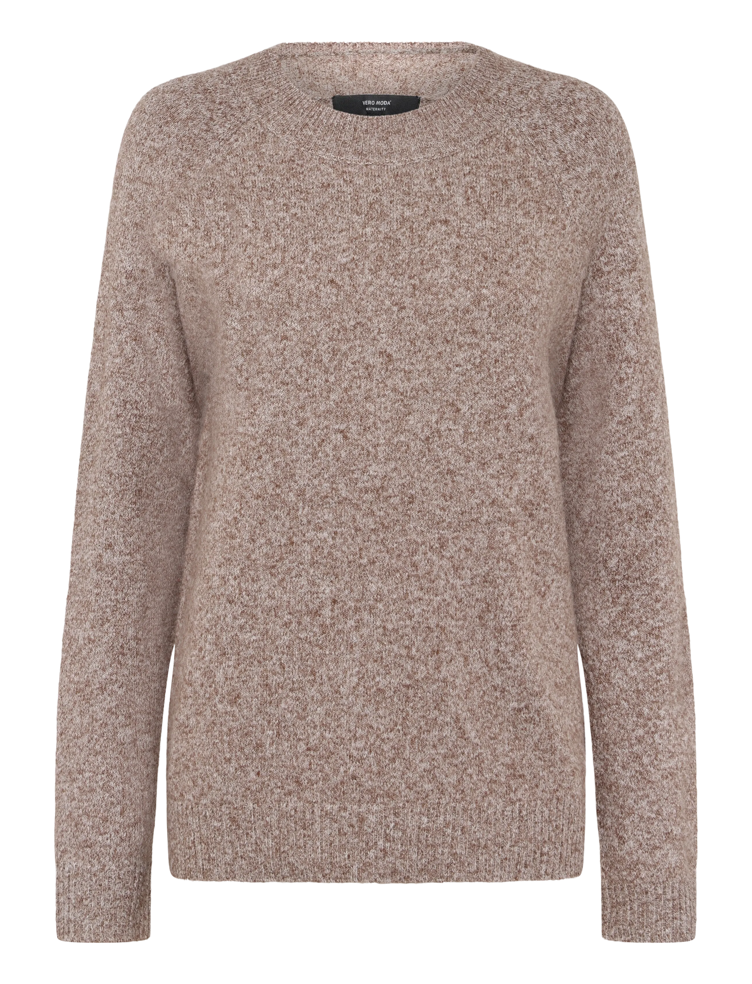 Vero Moda Maternity VMMDOFFY LS O-NECK BLOUSE GA NOOS -  - COCOA BROWN / brown