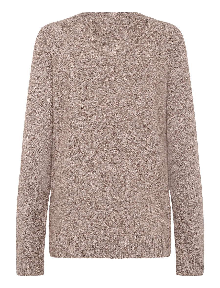 Vero Moda Maternity - VMMDOFFY LS O-NECK BLOUSE GA - topid - cocoa brown - 2