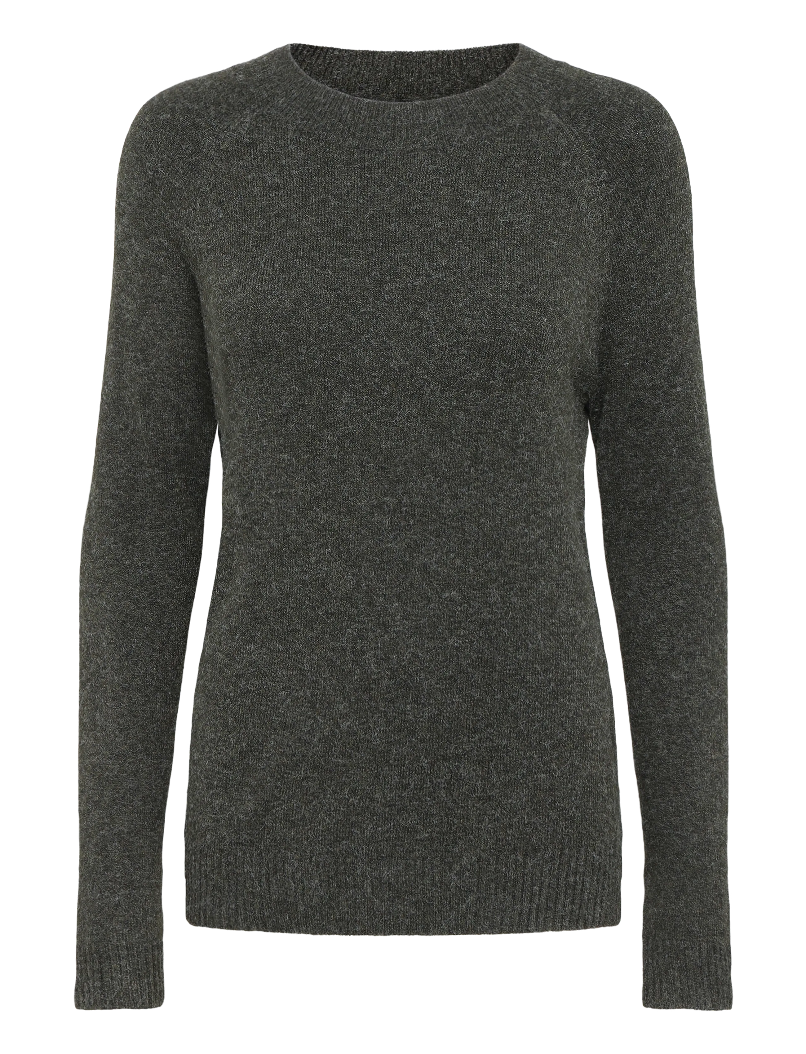 Vero Moda Maternity VMMDOFFY LS O-NECK BLOUSE GA NOOS - Pullover - FOREST NIGHT / green