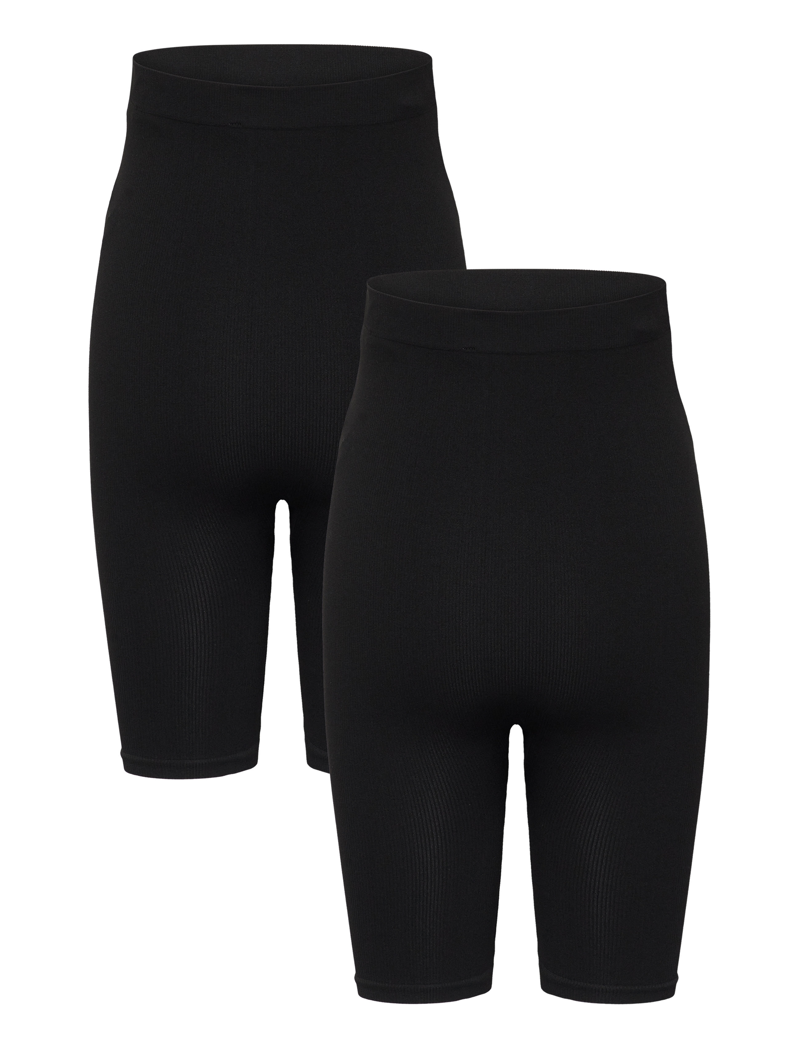 Vero Moda Maternity - VMMISA HW SEAMLESS BIKER SHORT 2P - black - 1