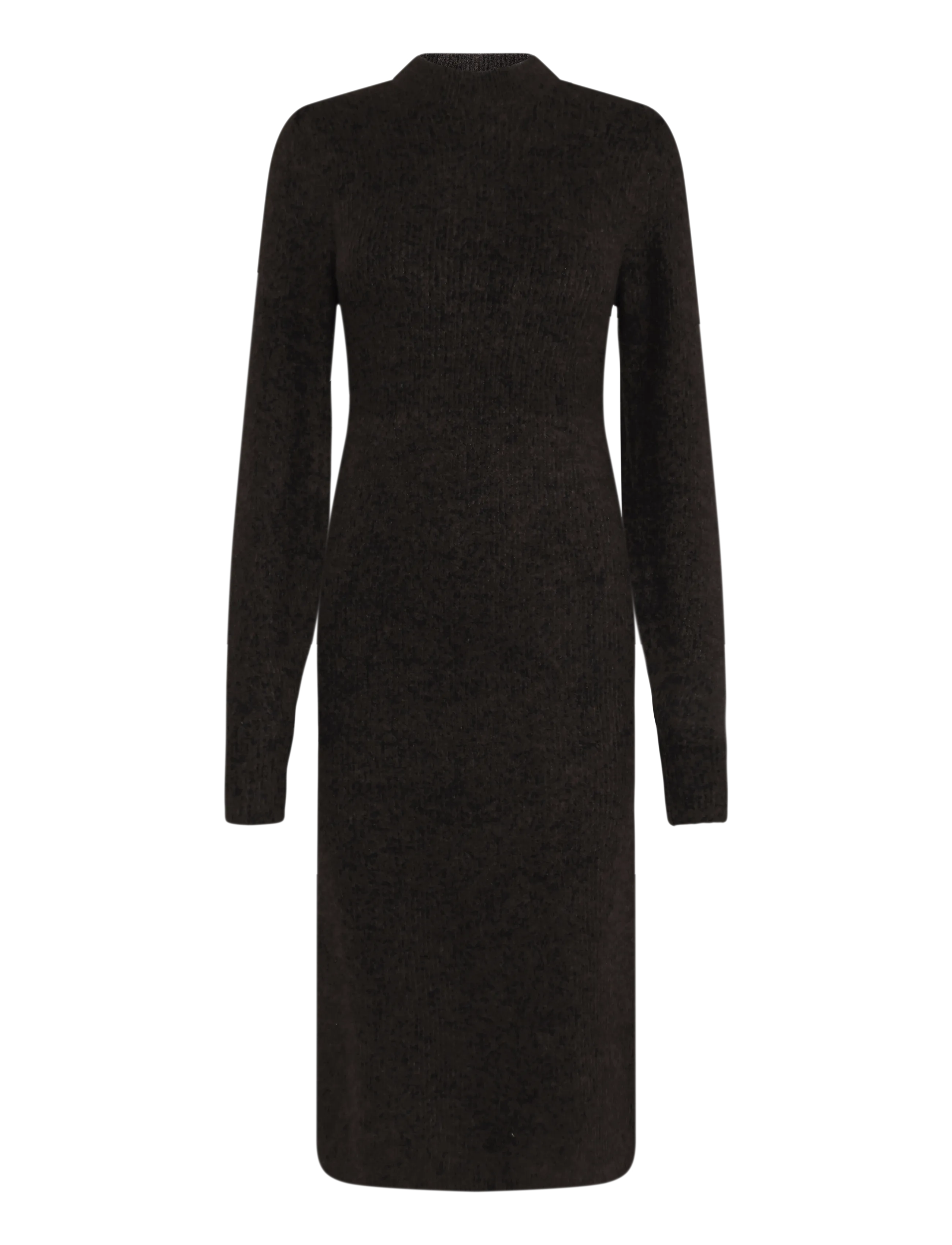 Vero Moda Maternity VMMVILLA LS O-NECK DRESS GA LCS - Kläder - CHOCOLATE TORTE / brown