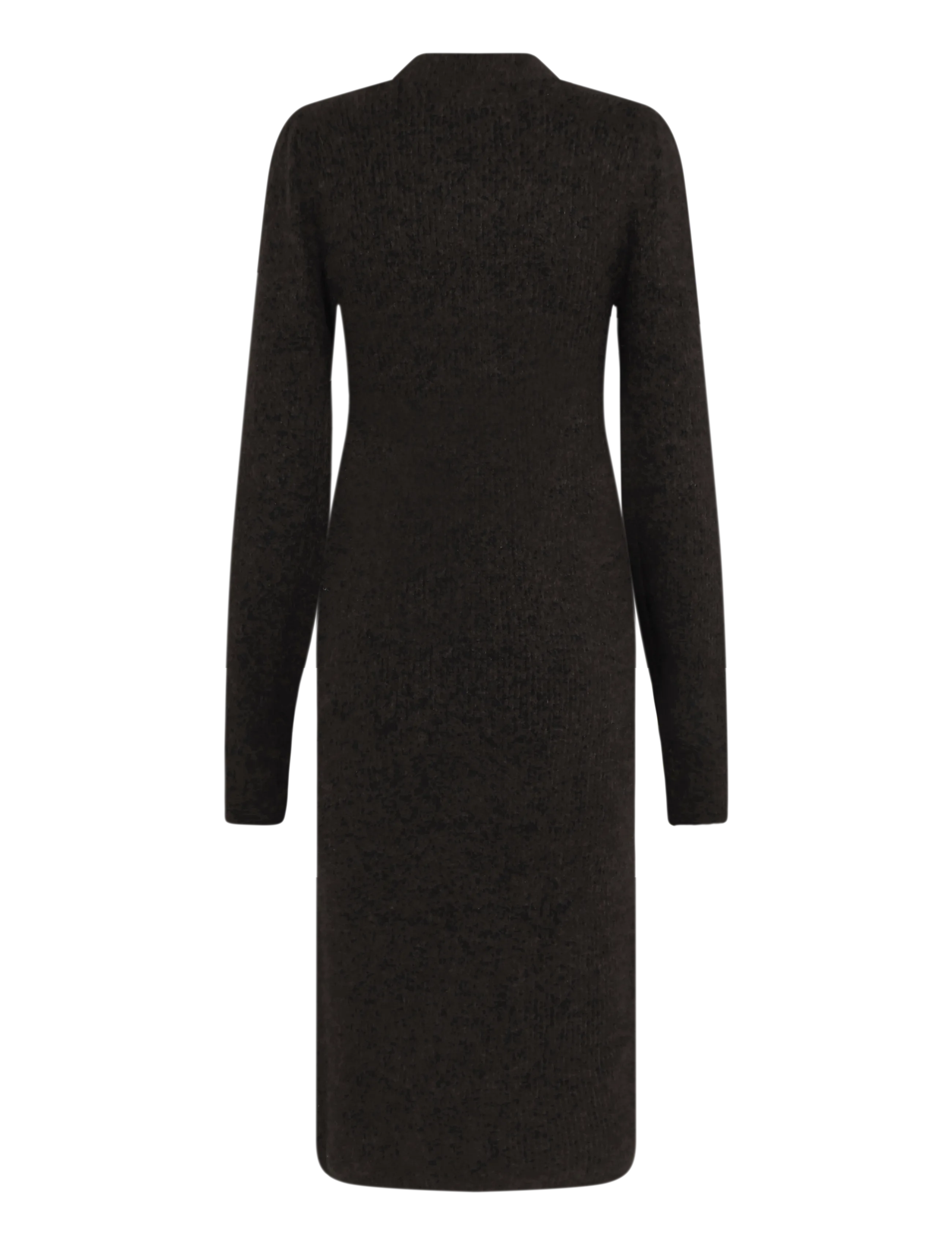 Vero Moda Maternity - VMMVILLA LS O-NECK DRESS GA LCS - sügisene kokkuhoid - chocolate torte - 1
