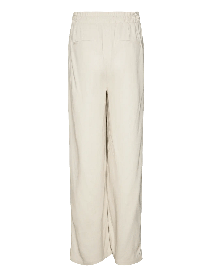 Vero Moda Maternity - VMMJESMILO WIDE PANTS WVN GA - hosen mit weitem bein - silver lining - 2