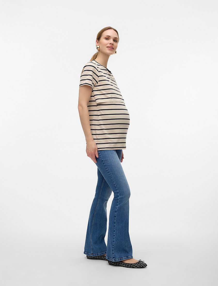 Vero Moda Maternity - VMMSIGI FLARED DENIM JEANS VI3208 NOOS - püksid - medium blue denim - 5