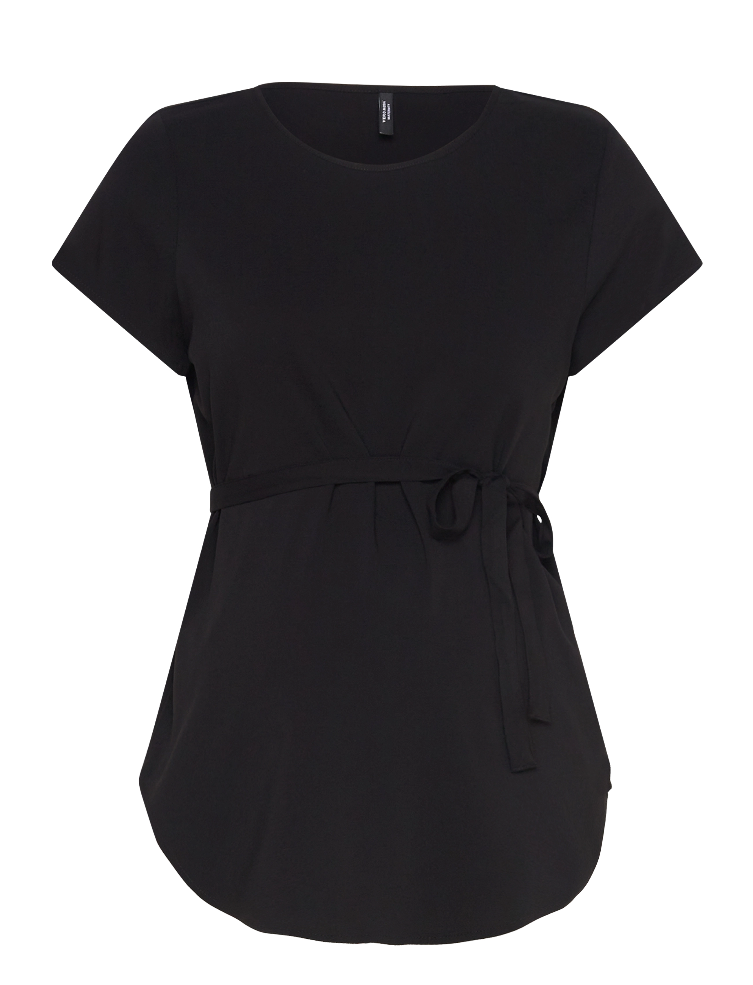 VMMBELLA SS TOP WVN GA NOOS - BLACK