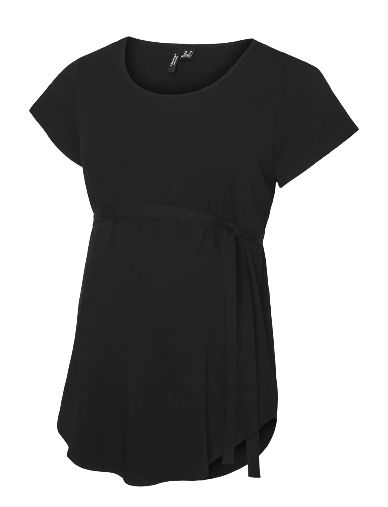 Vero Moda Maternity - VMMBELLA SS TOP WVN GA NOOS - topid - black - 1