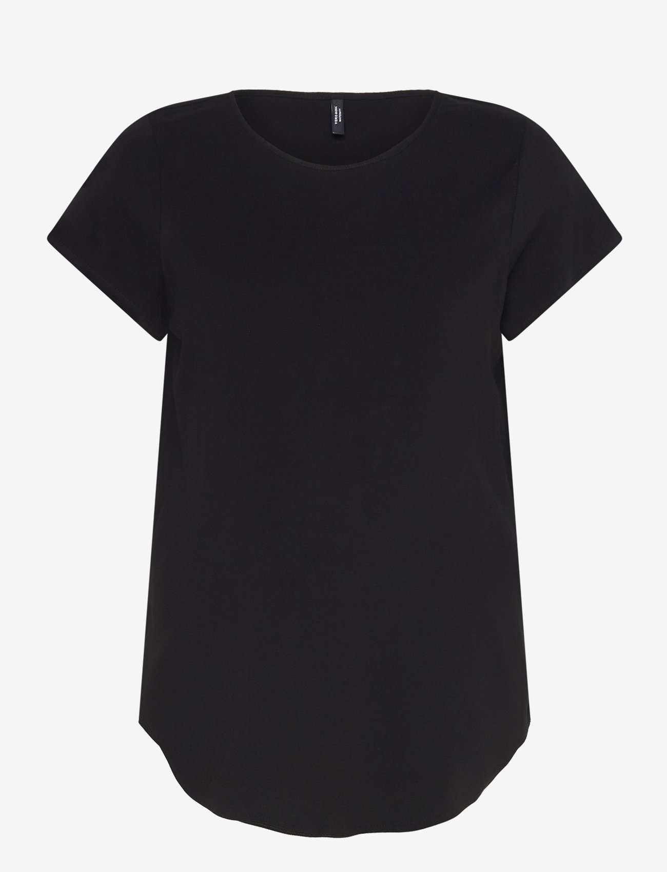 Vero Moda Maternity - VMMBELLA SS TOP WVN GA NOOS - overdele - black - 3