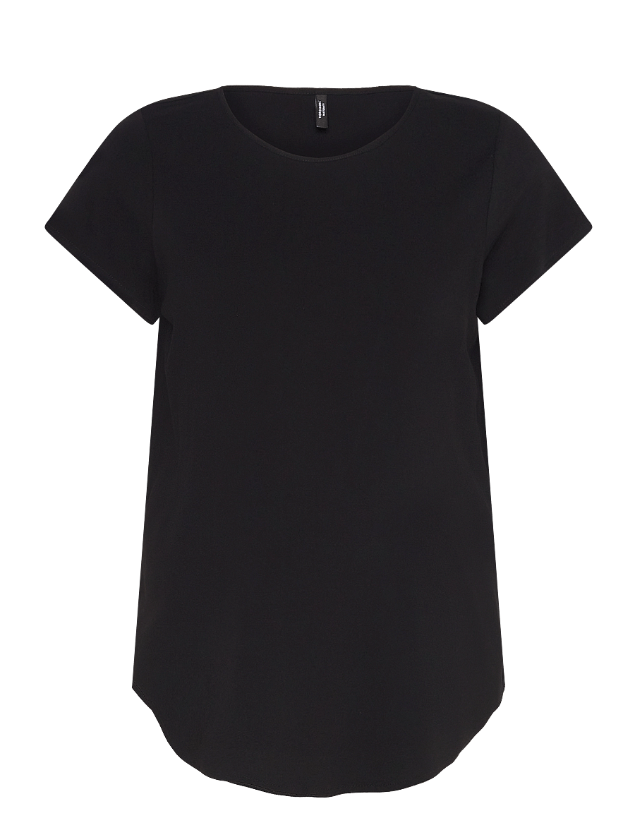 Vero Moda Maternity - VMMBELLA SS TOP WVN GA NOOS - topid - black - 4
