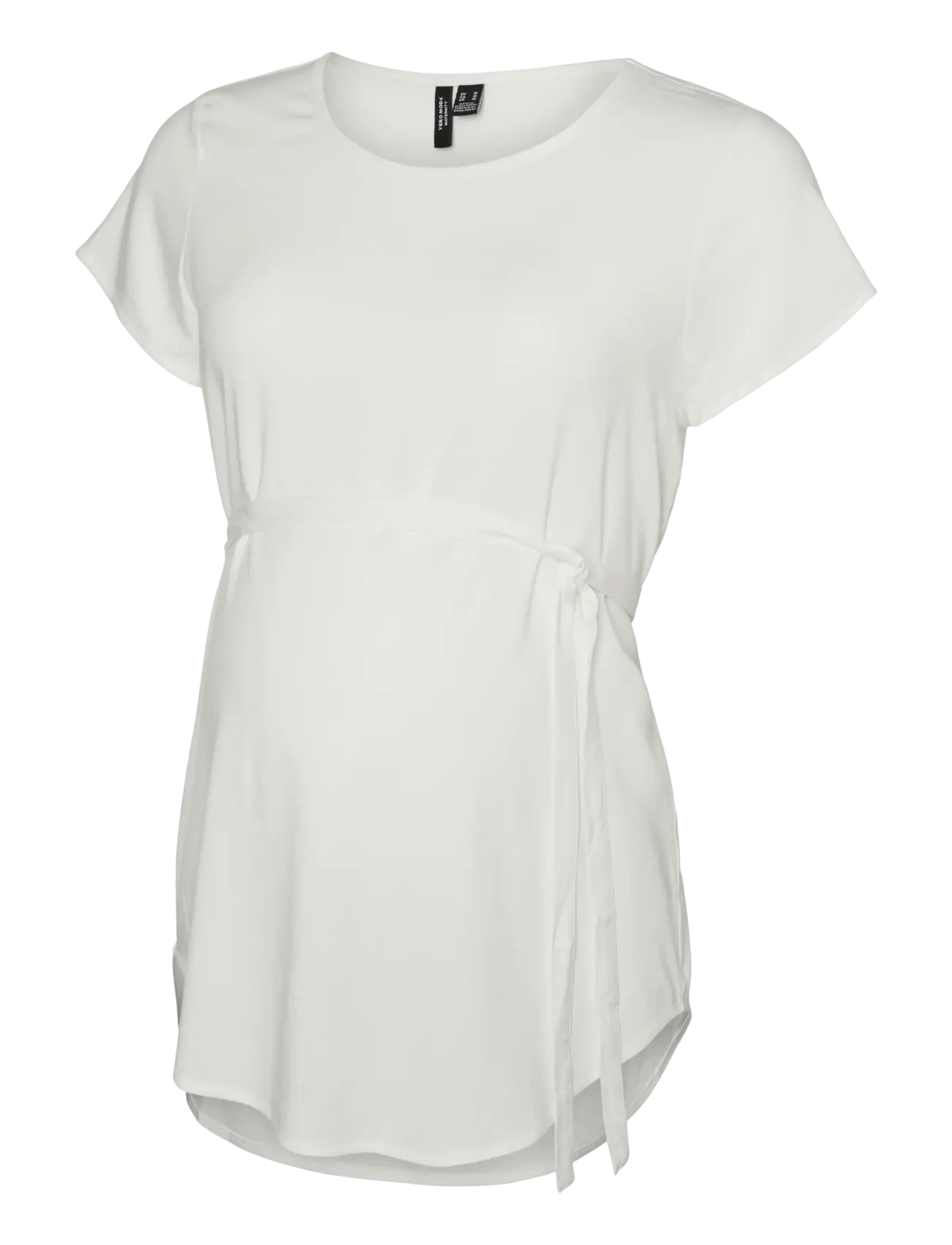 Vero Moda Maternity VMMBELLA SS TOP WVN GA NOOS - Vero Moda Maternity - SNOW WHITE / white